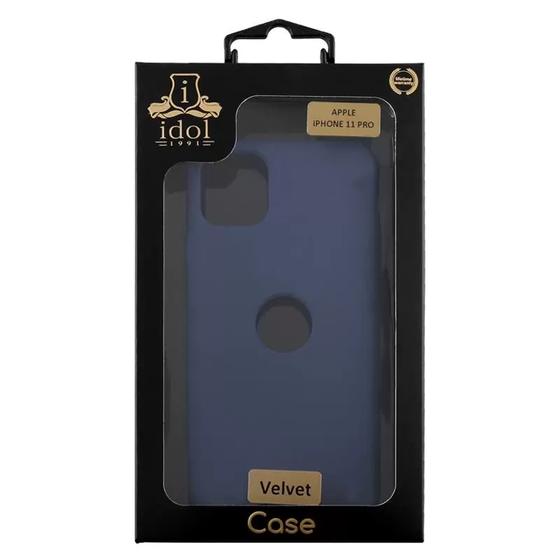 matshop.gr - IDOL 1991 ΘΗΚΗ IPHONE 11 PRO 5.8" VELVET TPU 4 SIDE BLUE