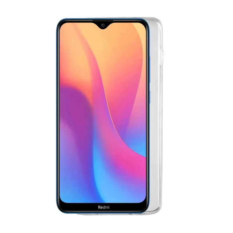 matshop.gr - LIME ΘΗΚΗ XIAOMI REDMI 8A 6.22" SLIMCLEAR TPU CAMERA GUARD ΔΙΑΦΑΝΗ
