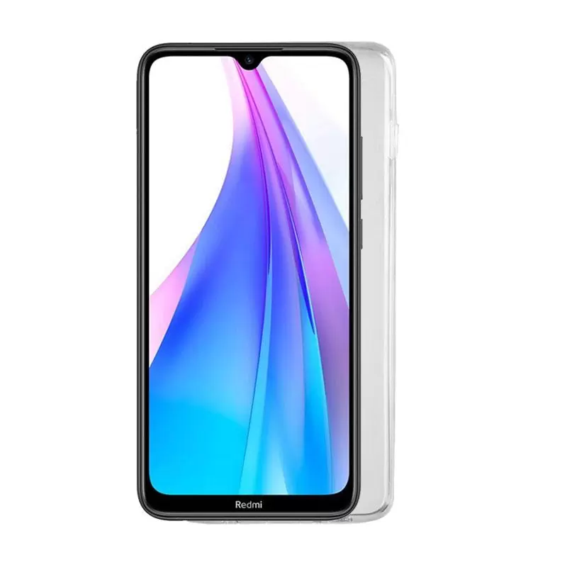 matshop.gr - LIME ΘΗΚΗ XIAOMI REDMI NOTE 8T 6.3" SLIMCLEAR TPU ΔΙΑΦΑΝΗ