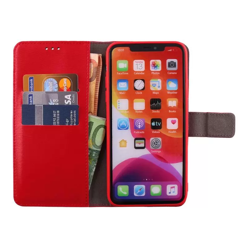 matshop.gr - VOLTE-TEL ΘΗΚΗ IPHONE 11 6.1" ALLURE MAGNET BOOK STAND CLIP RED