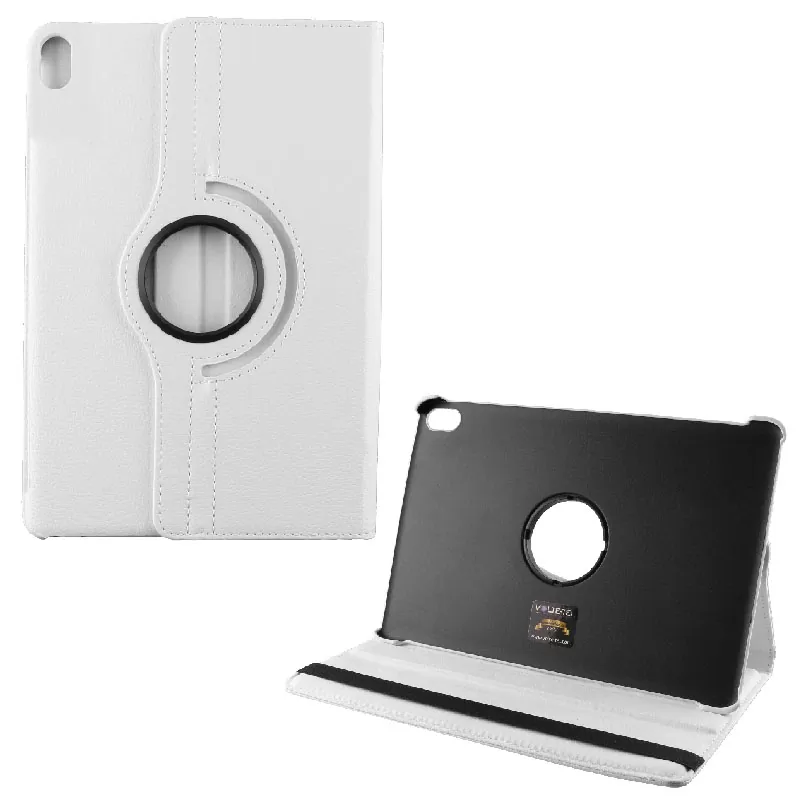 matshop.gr - VOLTE-TEL ΘΗΚΗ IPAD PRO 11 2018 11.0"/IPAD PRO 11 2020 11.0"/IPAD AIR 2020/2022 10.9" LEATHER BOOK ROTATING STAND WHITE