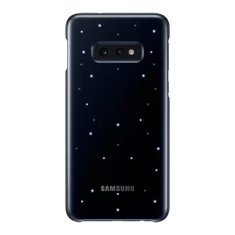 matshop.gr - ΘΗΚΗ SAMSUNG S10e G970 NFC POWERED LED COVER EF-KG970CBEGWW BLACK PACKING OR