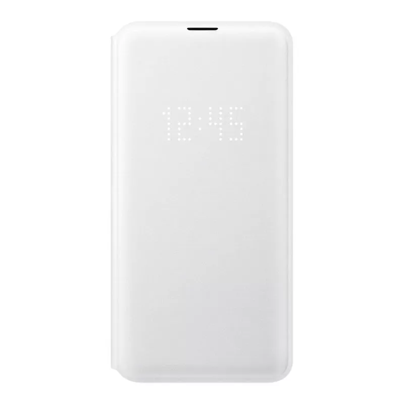 matshop.gr - ΘΗΚΗ SAMSUNG S10e G970 LED VIEW COVER EF-NG970PWEGWW WHITE PACKING OR
