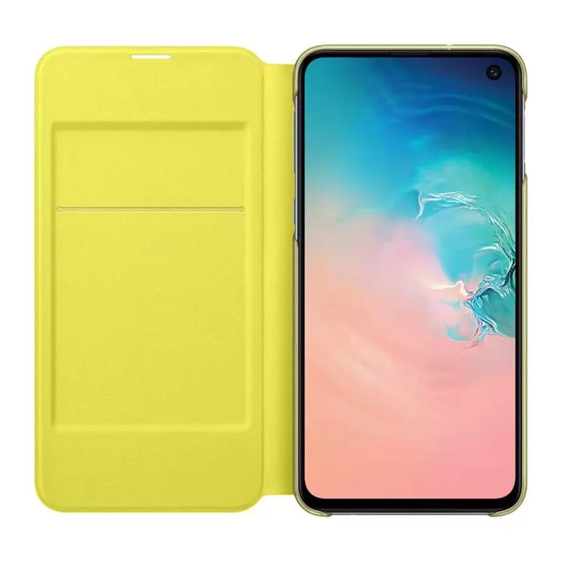 matshop.gr - ΘΗΚΗ SAMSUNG S10e G970 LED VIEW COVER EF-NG970PWEGWW WHITE PACKING OR
