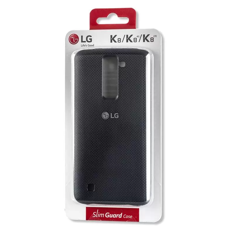 matshop.gr - ΘΗΚΗ LG K8 K350N CSV-160 SLIM GUARD SNAP ON BLACK (NAVY) PACKING OR