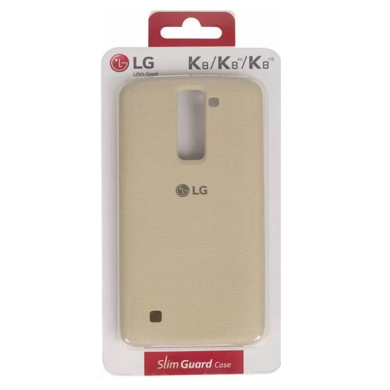 matshop.gr - ΘΗΚΗ LG K8 K350N CSV-160 SLIM GUARD SNAP PACKING OR