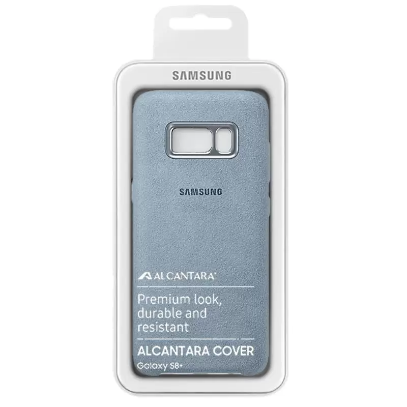 matshop.gr - ΘΗΚΗ SAMSUNG S8 PLUS G955 ALCANTARA COVER EF-XG955AMEGWW MINT PACKING OR