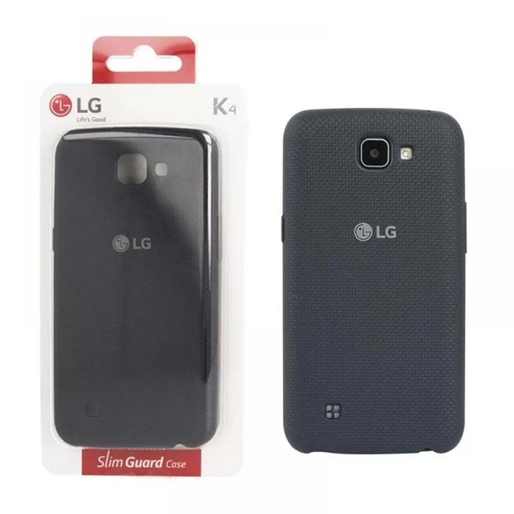 matshop.gr - ΘΗΚΗ LG K4 K120 CSV-170.AGEUBK SLIM GUARD SNAP ON BLACK PACKING OR