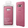 matshop.gr - ΘΗΚΗ SAMSUNG S8 PLUS G955 ALCANTARA COVER EF-XG955APEGWW PINK PACKING OR