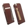 matshop.gr - KRUSELL ΘΗΚΗ IPHONE 6S/6 4.7" LEATHER WALLET CASE KALMAR BROWN
