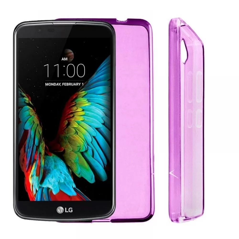 matshop.gr - VOLTE-TEL ΘΗΚΗ LG K10 K420 SLIMCOLOR TPU ΔΙΑΦΑΝΗ ΡΟΖ