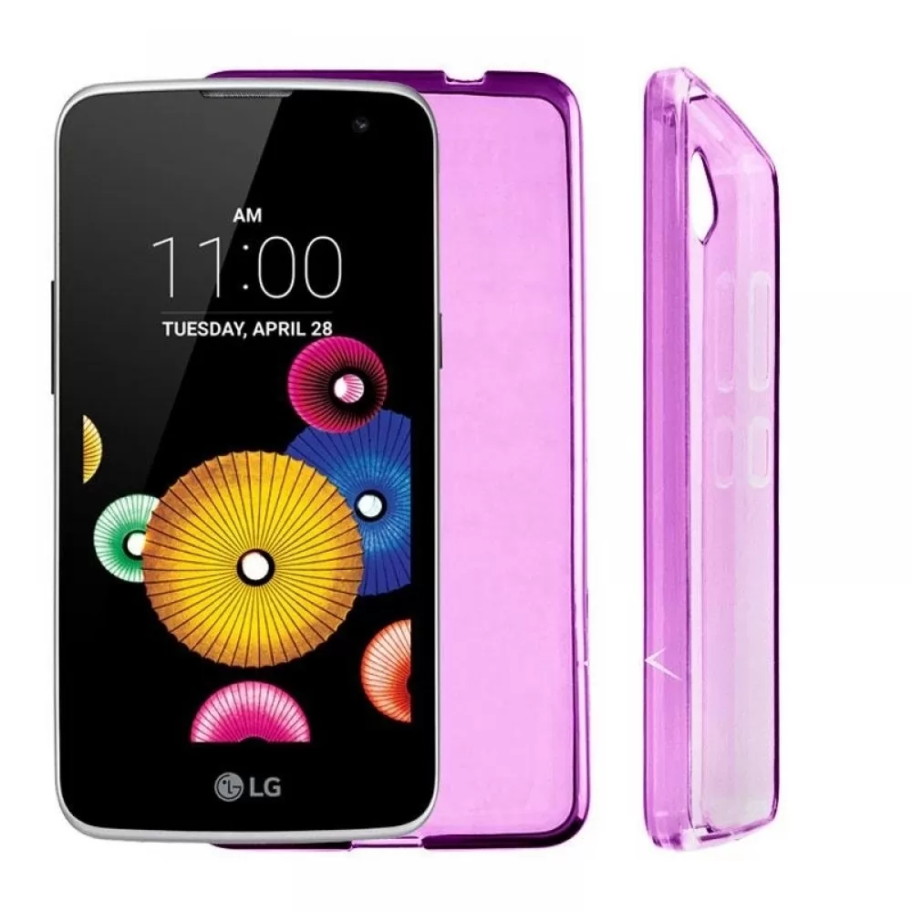 matshop.gr - VOLTE-TEL ΘΗΚΗ LG K4 K120 SLIMCOLOR TPU ΔΙΑΦΑΝΗ ΡΟΖ