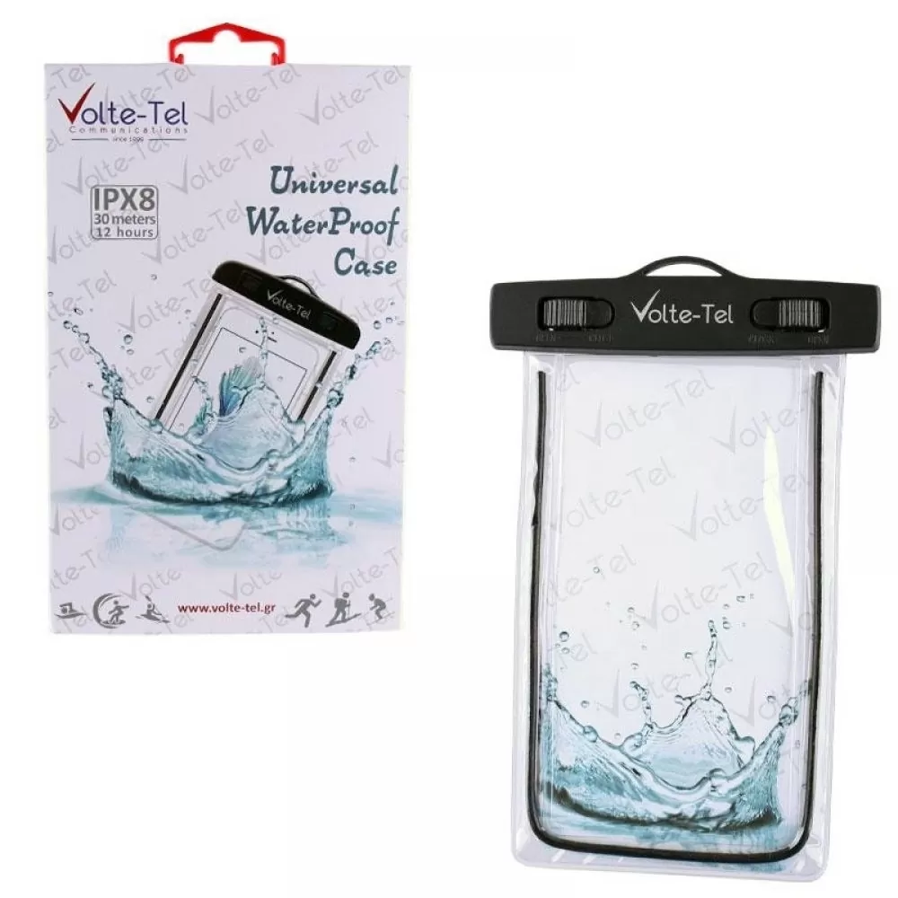 matshop.gr - VOLTE-TEL ΘΗΚΗ ΑΔΙΑΒΡΟΧΗ 2 IN 1 SPORTS ARMBAND LUMINUS IPX8 30m MAX SIZE 16.3cm x 7.8cm (6.8") BLACK
