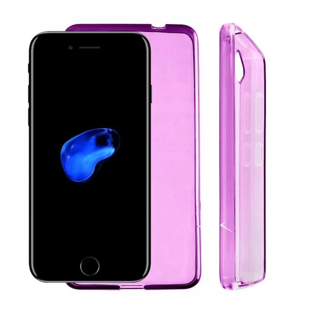matshop.gr - VOLTE-TEL ΘΗΚΗ IPHONE SE 2022/IPHONE SE 2020/IPHONE 8/7 4.7" SLIMCOLOR TPU ΔΙΑΦΑΝΗ ΡΟΖ