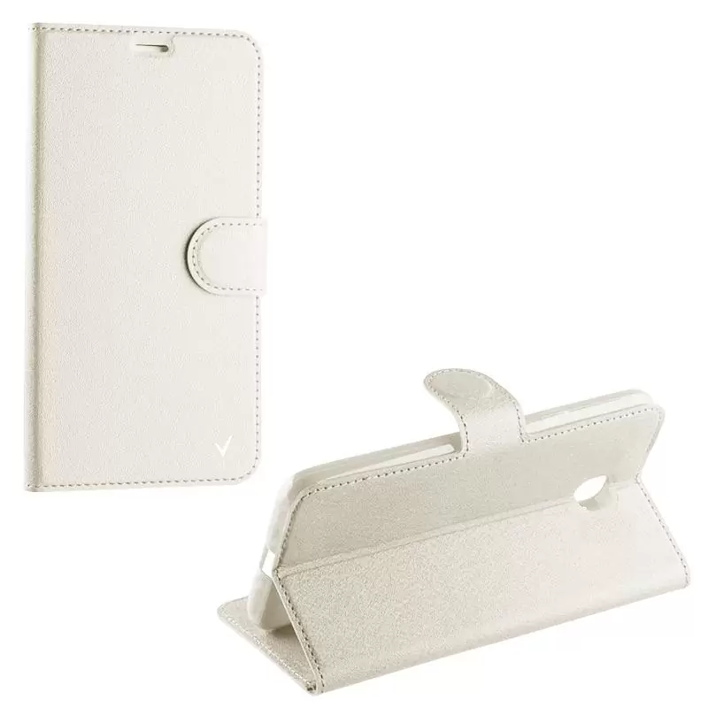 matshop.gr - VOLTE-TEL ΘΗΚΗ MICROSOFT LUMIA 535 SILK LEATHER-TPU BOOK STAND WHITE
