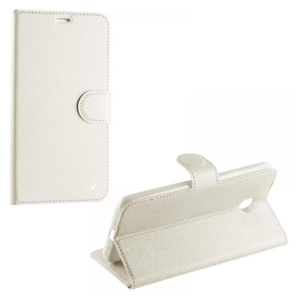matshop.gr - VOLTE-TEL ΘΗΚΗ IPHONE 8/7 PLUS 5.5" SILK LEATHER-TPU BOOK STAND WHITE