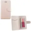 matshop.gr - VOLTE-TEL ΘΗΚΗ UNIVERSAL 5.0"-5.7" LEATHER LINE BOOK STAND 3M SLIDE GOLD