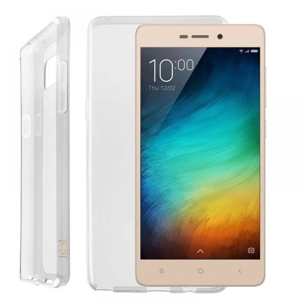 matshop.gr - IDOL 1991 ΘΗΚΗ XIAOMI REDMI 3S 5.0" AIR SLIM TPU ΔΙΑΦΑΝΗ