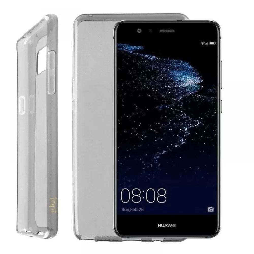 matshop.gr - IDOL 1991 ΘΗΚΗ HUAWEI P10 LITE 5.2" AIR SLIM TPU ΔΙΑΦΑΝΗ ΓΚΡΙ