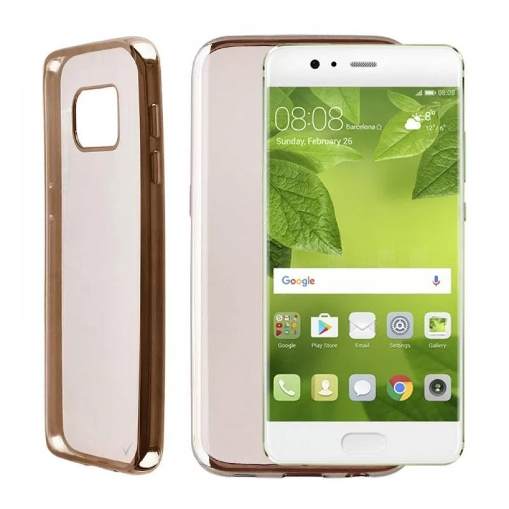 matshop.gr - VOLTE-TEL ΘΗΚΗ HUAWEI P10 5.1" FACEPLATE ELECTROPLATING GOLD