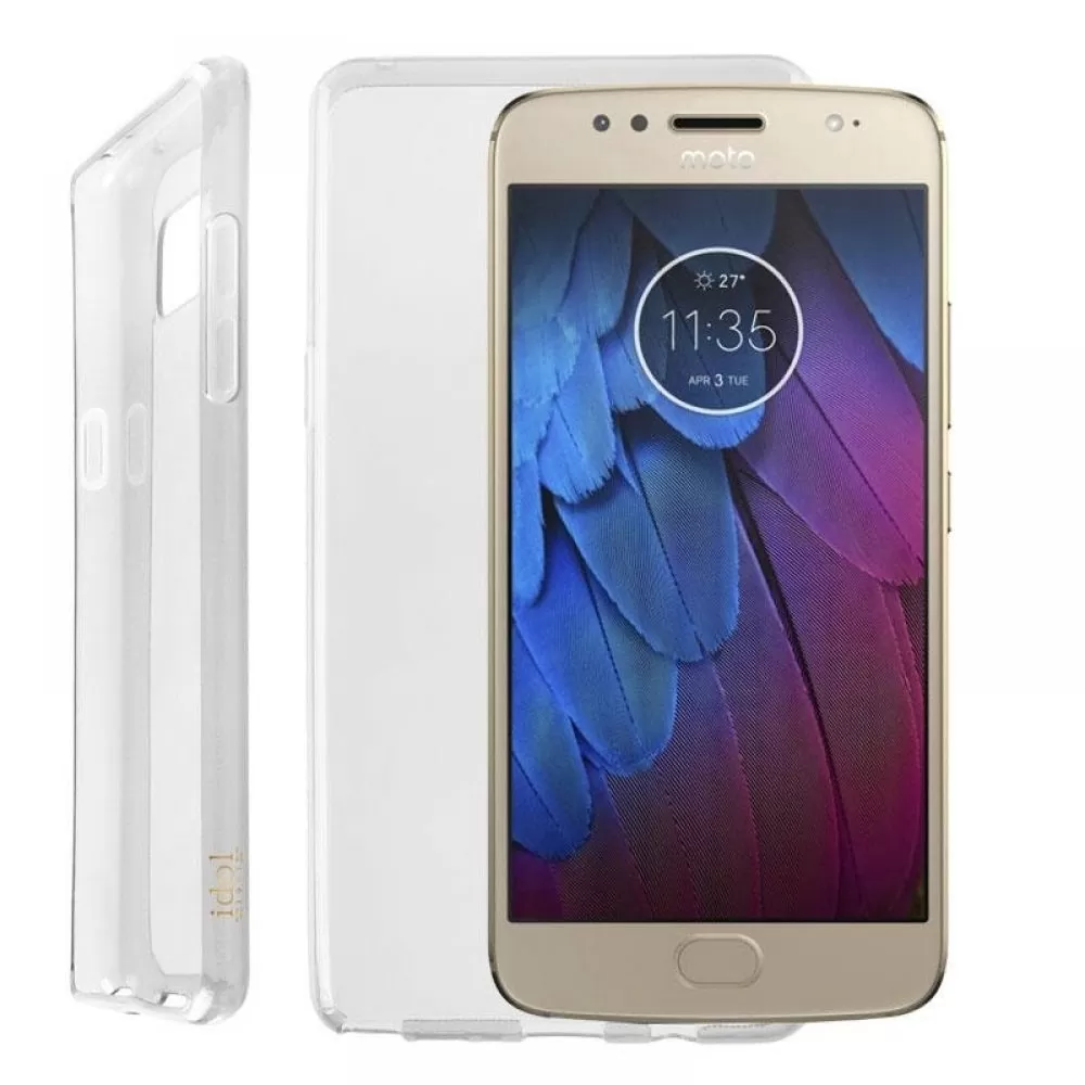 matshop.gr - IDOL 1991 ΘΗΚΗ MOTOROLA MOTO G5S 5.2" AIR SLIM TPU ΔΙΑΦΑΝΗ