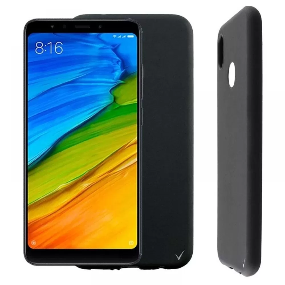 matshop.gr - VOLTE-TEL ΘΗΚΗ XIAOMI REDMI 5 PLUS/NOTE 5 5.99" SILICON TPU BLACK