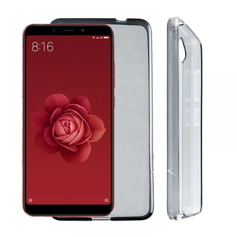 matshop.gr - VOLTE-TEL ΘΗΚΗ XIAOMI MI A2/MI 6X 5.99" SLIMCOLOR AIR TPU ΔΙΑΦΑΝΗ ΓΚΡΙ