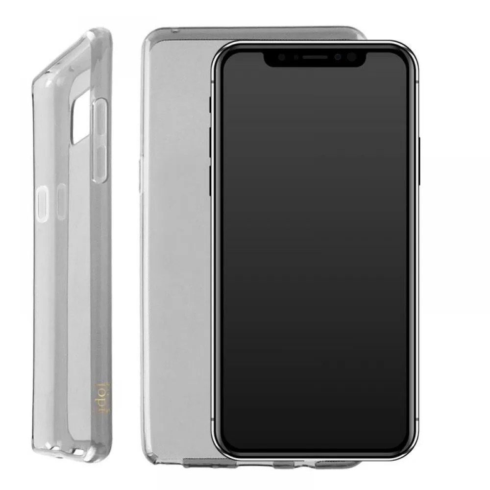matshop.gr - IDOL 1991 ΘΗΚΗ IPHONE XS MAX 6.5" AIR SLIM TPU ΔΙΑΦΑΝΗ ΓΚΡΙ