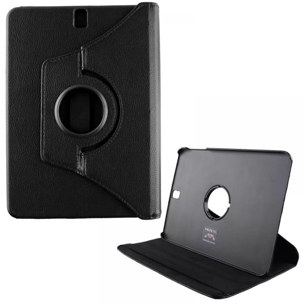 matshop.gr - VOLTE-TEL ΘΗΚΗ SAMSUNG T830/T835 TAB S4 10.5" LEATHER BOOK ROTATING STAND BLACK