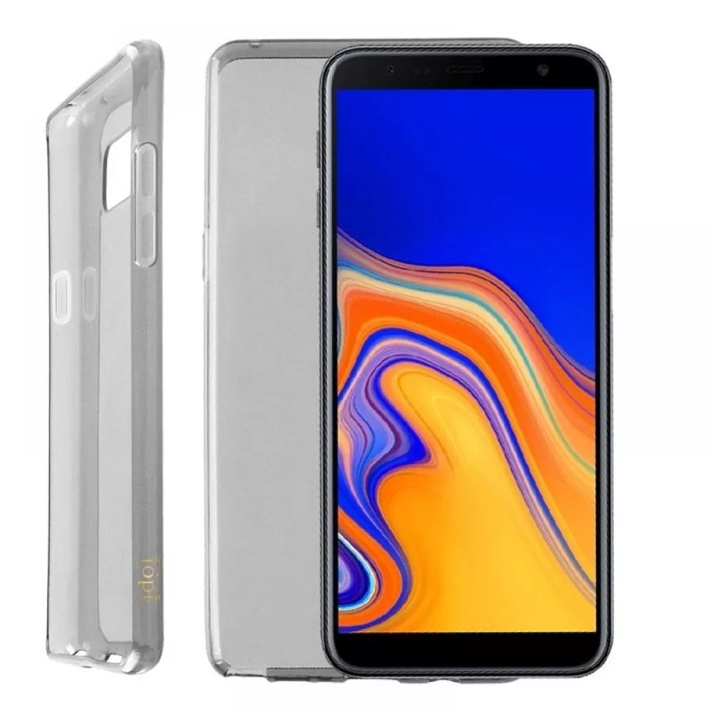 matshop.gr - IDOL 1991 ΘΗΚΗ SAMSUNG J4 PLUS J415 6.0" AIR SLIM TPU ΔΙΑΦΑΝΗ ΓΚΡΙ