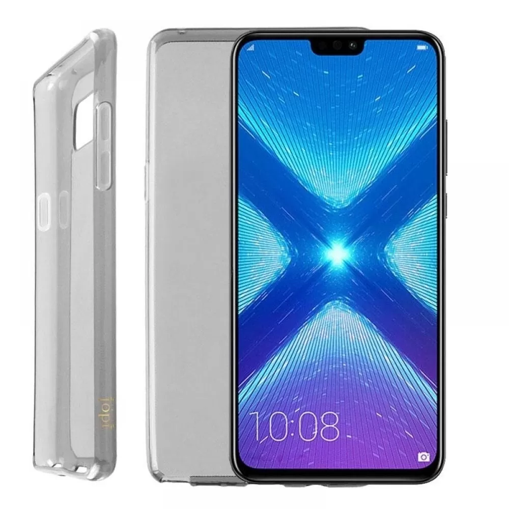 matshop.gr - IDOL 1991 ΘΗΚΗ HONOR 10 LITE 6.21" AIR SLIM TPU ΔΙΑΦΑΝΗ ΓΚΡΙ