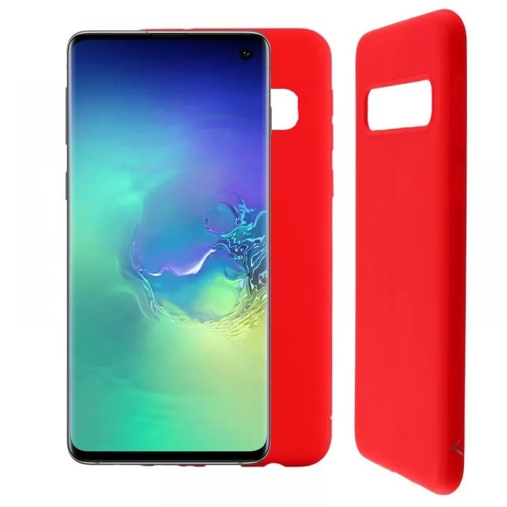 matshop.gr - VOLTE-TEL ΘΗΚΗ SAMSUNG S10 G973 6.1" SILICON TPU RED