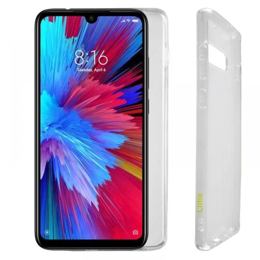 matshop.gr - LIME ΘΗΚΗ XIAOMI REDMI 7 6.26" SLIMCLEAR TPU ΔΙΑΦΑΝΗ