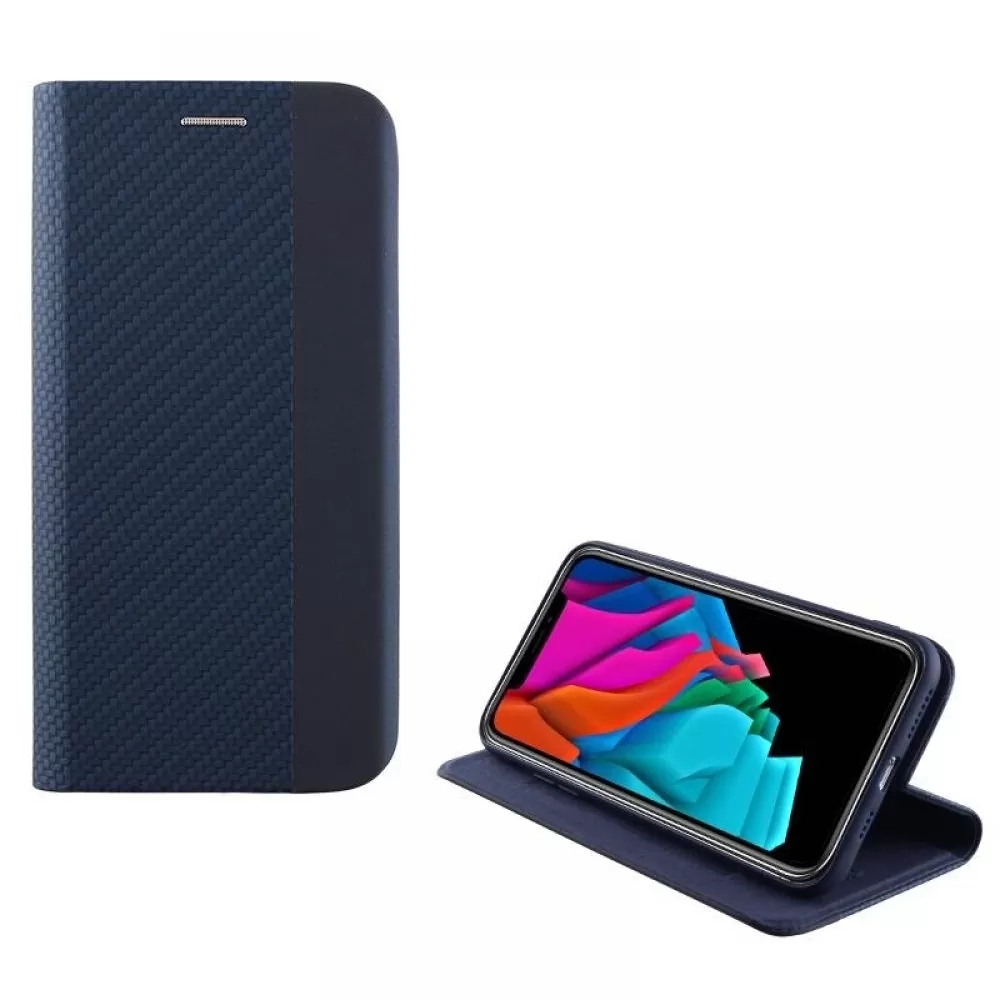 matshop.gr - IDOL 1991 ΘΗΚΗ IPHONE XS MAX 6.5" ELITE ANTI-RFID BOOK STAND BLUE