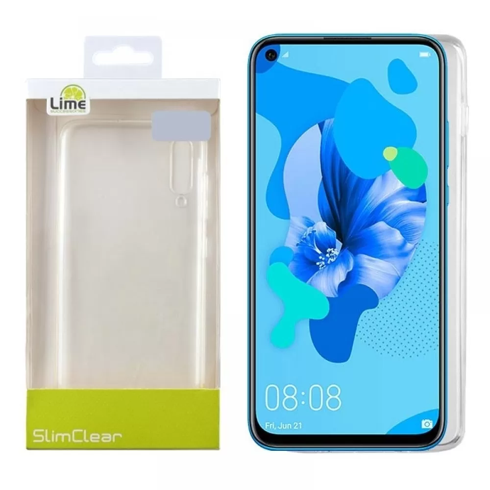 matshop.gr - LIME ΘΗΚΗ HUAWEI P20 LITE 2019 6.4" SLIMCLEAR TPU ΔΙΑΦΑΝΗ