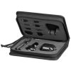matshop.gr - 3IN1 USB CHARGER 1A KIT BLACK (TRAVEL-CAR-SPIRAL ADAPTOR+ 8 CONNECTORS)