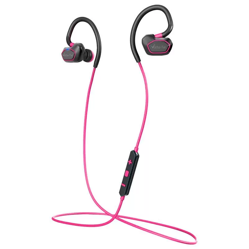 matshop.gr - VOLTE-TEL BLUETOOTH STEREO HANDS FREE V SOUND SPORT VT600 PINK