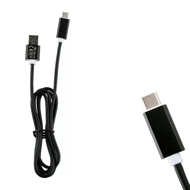 matshop.gr - VOLTE-TEL TYPE C->USB 3.0 ALUMINIUM 3.5A ΦΟΡΤΙΣΗΣ-DATA 1.2m VCD06 BLACK