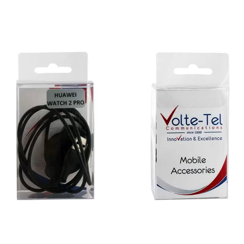 matshop.gr - VOLTE-TEL ΒΑΣΗ ΦΟΡΤΙΣΗΣ ΜΕ ΚΑΛΩΔΙΟ ΓΙΑ HUAWEI WATCH 2 PRO BLACK