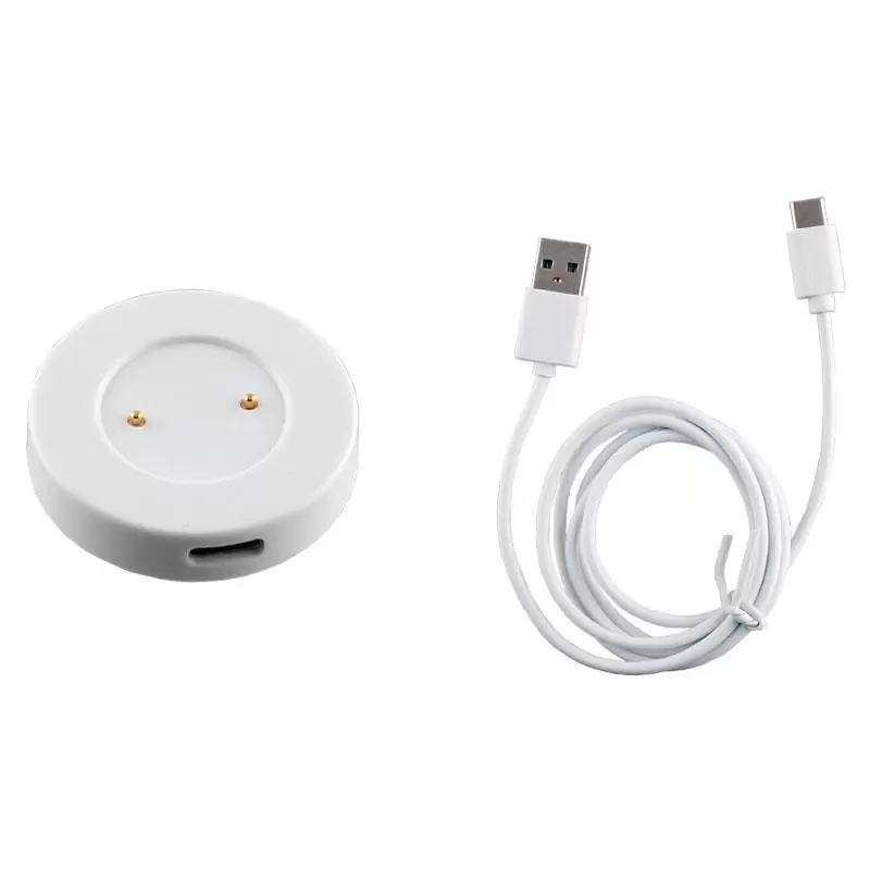 matshop.gr - VOLTE-TEL ΒΑΣΗ ΦΟΡΤΙΣΗΣ + ΚΑΛΩΔΙΟ USB TO TYPE C ΓΙΑ HUAWEI WATCH GT 2 / GT ACTIVE B19 / MAGIC WHITE