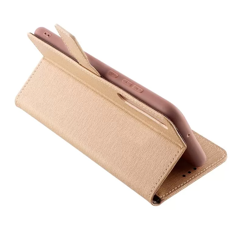 matshop.gr - VOLTE-TEL ΘΗΚΗ XIAOMI MI NOTE 10 LITE 6.47" ALLURE MAGNET BOOK STAND CLIP GOLD