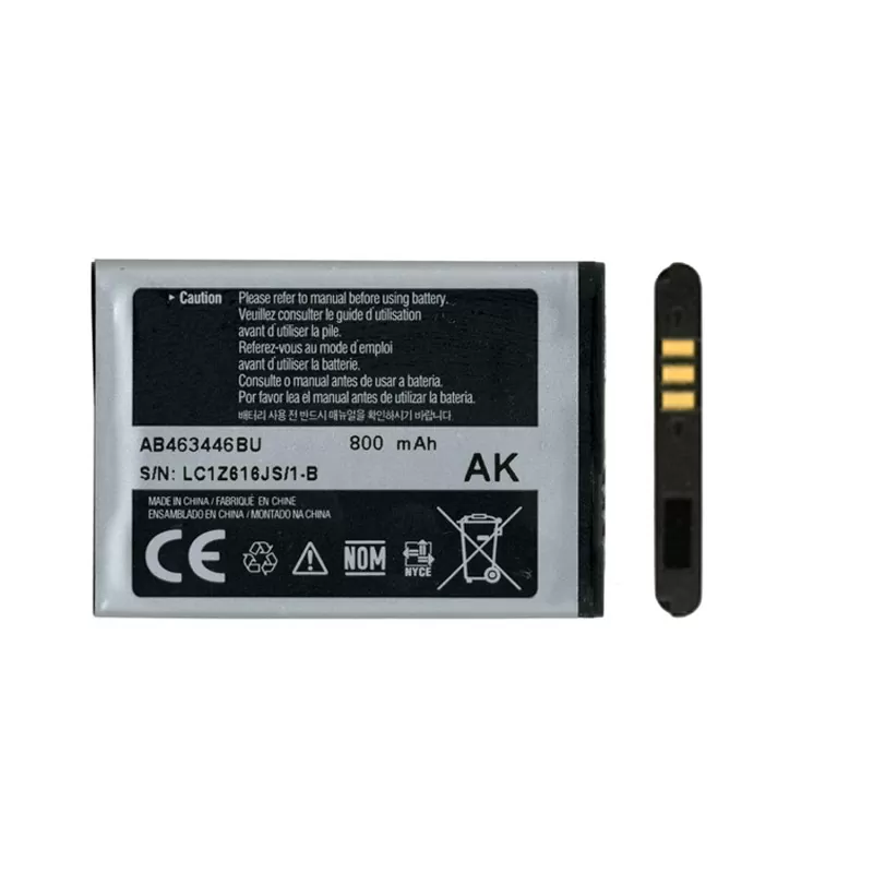 matshop.gr - ΜΠΑΤΑΡΙΑ SAMSUNG AB463446BU/BA E900/E250 800mAh BULK 3P OR