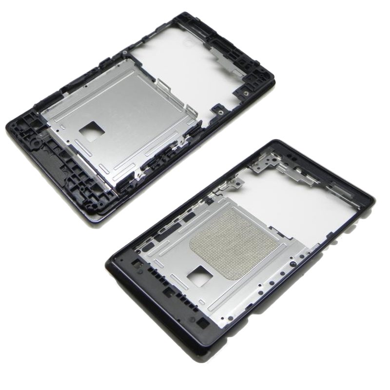 matshop.gr - SONY C1505 XPERIA E FRONT COVER BLACK ORIGINAL SERVICE PACK
