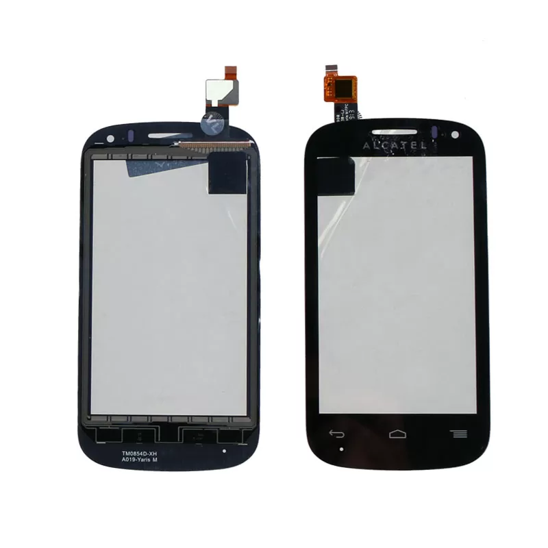 matshop.gr - ALCATEL OT-4033 POP C3 TOUCH SCREEN + LENS BLACK 3P OR