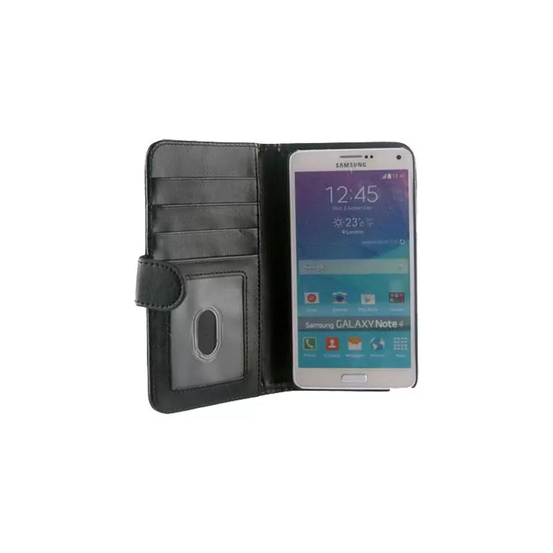 matshop.gr - IDOL 1991 ΘΗΚΗ SAMSUNG N910 2IN1 WALLET BOOK+COVER BLACK