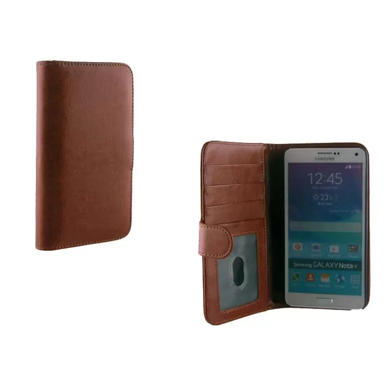 matshop.gr - IDOL 1991 ΘΗΚΗ SAMSUNG N910 2IN1 WALLET BOOK+COVER CAMEL