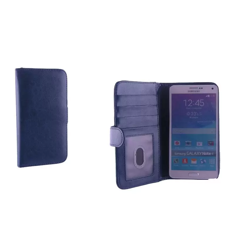 matshop.gr - IDOL 1991 ΘΗΚΗ SAMSUNG N910 2IN1 WALLET BOOK+COVER BLUE