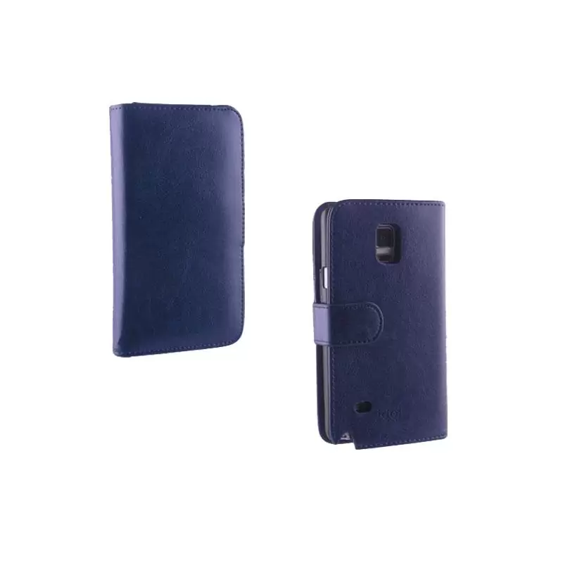 matshop.gr - IDOL 1991 ΘΗΚΗ SAMSUNG N910 2IN1 BUSINESS WALLET BOOK+COVER BLUE
