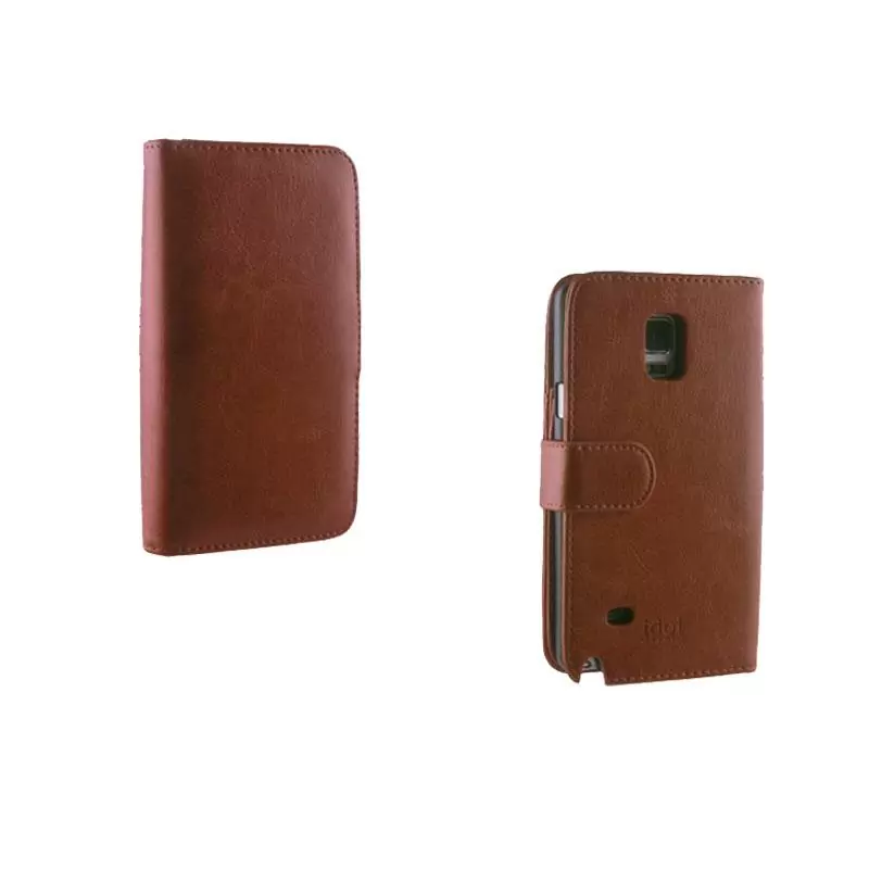 matshop.gr - IDOL 1991 ΘΗΚΗ SAMSUNG N910 2IN1 BUSINESS WALLET BOOK+COVER CAMEL