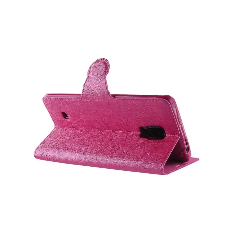 matshop.gr - VOLTE-TEL ΘΗΚΗ SAMSUNG NOTE EDGE N915 LINE LEATHER-TPU BOOK STAND PINK